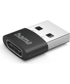 Hama USB adapter, USB-C socket, USB-A plug, must - Adapter Aдаптеры
