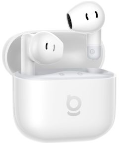 Baseus True Wireless Bluetooth 6.0 austiņas Bass BS2 Lite ar uzlādes korpusu, baltas krāsas Aудио-видео