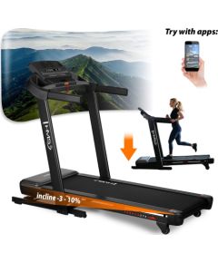 Bieżnia HMS TERRUN275 BIEŻNIA DOMOWA Z DWUKIERUNKOWĄ REGULACJĄ KĄTA NACHYLENIA HMS Skrejceliņi