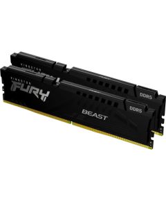 Kingston Fury Beast, DDR5, 64 GB, 5600MHz, CL40 (KF556C40BB2K2-64) Новинки Компьютерная техника