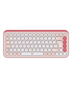 LOGITECH POP ICON KEYS - ROSE - US INT'L - BT  - INTNL-973 Klaviatūras