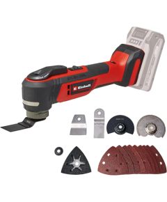 EINHELL Professional cordless multi-function tool TP-MG 18 Li BL-Solo, 18V red/black, without battery and charger, including accessories Jaunumi -Dārzam
