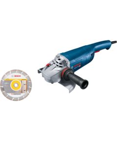 Bosch angle grinder GWS 22-230 J Professional (blue, 2,200 watts, incl. Diamond cutting disc) Jaunumi -Dārzam