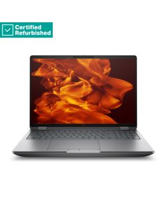 RENEW SILVER HP ZBook Fury G1i Mobile Workstation 16 - Ultra 7-265HX, 32GB, 1TB SSD, RTX PRO 2000 Blackwell 8GB, 16 WUXGA 400-nit AG, 5MP IR cam, WWAN-ready, FPR, US backlit keyboard, 99Wh, Win 11 Pro, 1 years / C78F8ETR#ABH Atjaunoti portatīvie datori