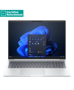 RENEW SILVER HP EliteBook 8 G1i AI 16 - Ultra 7-258V, 32GB, 1TB SSD, 16 WUXGA AG, 5MP IR cam, FPR, US backlit keyboard, Glacier Silver, 77Wh, Win 11 Pro, 1 years / AD3T7ETR#ABH Atjaunoti portatīvie datori