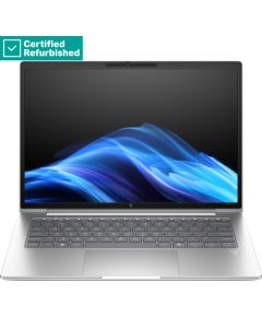 RENEW SILVER HP EliteBook 6 G1i 14 - Ultra 7-255U, 16GB, 512GB SSD, 14 WUXGA 300-nit AG, 5MP IR cam, FPR, US backlit keyboard, 56Wh, Win 11 Pro, 1 years / AD3Q2ETR#ABH Atjaunoti portatīvie datori