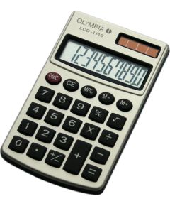 Kalkulator Olympia Olympia Taschenrechner LCD-1110 silber Kalkulatori