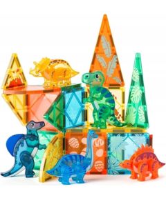 Woodyland WOODYLAND Klocki magnetyczne Dinozaury 96060 60606 Конструкторы