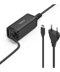 Hama, USB-C, 5-20 V, 65 W, black - Notebook power supply unit Зарядки для ноутбуков