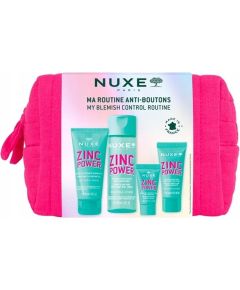 Numbuzin Its Skin NUXE_SET Zinc Power  żel oczyszczający 30ml + balsam oczyszczający 50ml + serum przeciw niedoskonałościom 5ml Духи и косметика