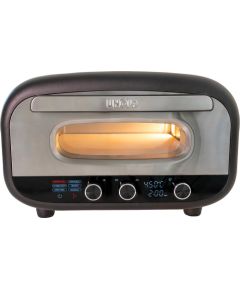 Unold Pizza Oven Alfredo stainless steel/black, 1,700 watts, for pizzas up to approx. O 30 cm Picas krāsns