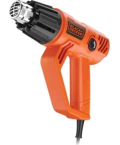 Black & Decker KX2001-QS heat gun 500 l/min 600 °C 2000 W Black, Red Jaunumi -Dārzam