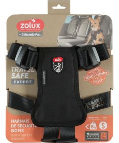 ZOLUX Szelki dla psa TRAVEL SAFE S czarne Citas preces
