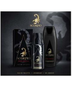 Scorpio Noir Absolu Dárková sada EDT 75 ml, sprchový gel 250 ml a deospray 150 ml 75ml Dāvanu komplekti
