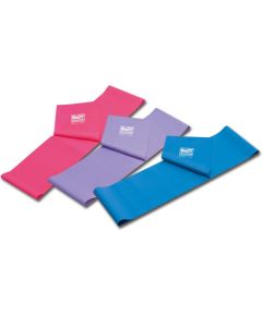 Pilates jostu komplekts BB 102NC fitnesa cimdi, saites un jostas