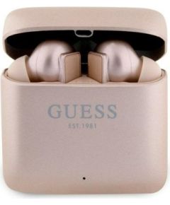 Guess   Printed Logo Bluetooth TWS Pink Austiņas