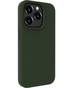 Evelatus Apple  iPhone 15 Pro Premium Magsafe Soft Touch Silicone Case Dark Olive Neoriģinālie Maciņi