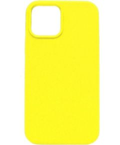 Evelatus Apple  iPhone 13 Premium Soft Touch Silicone Case Yellow Neoriģinālie Maciņi