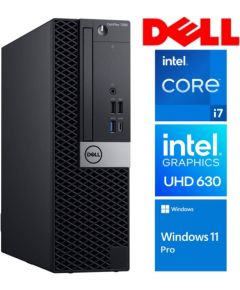 DELL 7060 SFF i7-8700 16GB 128SSD M.2 NVME WIN11Pro Atjaunoti personālie datori