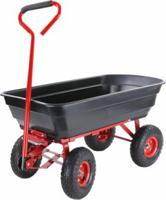 Piekabe - ķerra AWTools AW66101; 75 l; 200 kg Piederumi dārza tehnikai