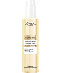 L'oreal Paris Nourishing Cleansing Cream - Čisticí krém s kolagenem 150ml Ķermeņa kosmētika