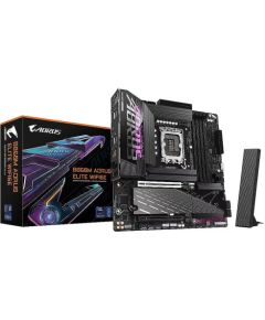 Gigabyte B860M Aorus Elite WiFi6E Mainboard, LGA 1851, Intel B860, mATX, DDR5 Новинки Компьютерная техника