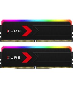Pny Technologies PNY XLR8 RGB, DDR5, 32 GB, 6000MHz, CL36 (MD32GK2D5600036XRGB) Jaunumi - Datori