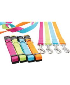 Zolux Smycz nylon 1 m/25 mm, fuksja Citas preces