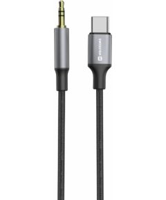 Swissten Audio Adapter Textile Aудио адаптер USB-C - 3.5mm Kабель 1.5m Aудио-видео