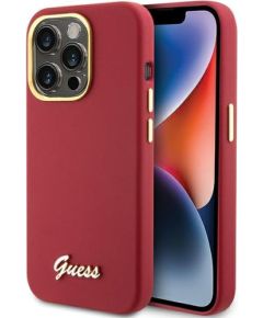 Guess GUHCP15LSMBSLM Aizmugurējais Apvalks Priekš Apple iPhone 15 Pro Neoriģinālie Maciņi