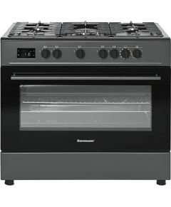 Gas cooker Ravanson, black Газовая плита