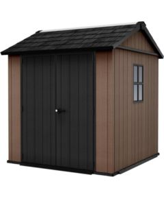 Keter Dārza šķūnis Newton Plus 7x7,5 brūns Dārza šķūņi  un uzglabāšana