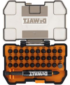Skrūvgriežu uzgaļu komplekts DeWalt DT70900T; 32 gab. Piederumi urbjiem