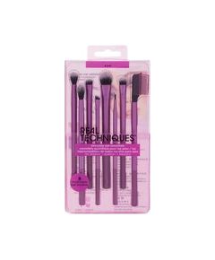Real Techniques Everyday Eye Essentials Brushes Set - A set of cosmetic brushes for eye makeup Dekoratīvā kosmētika