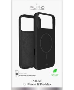 Apple iPhone 17 Pro Max Cover in PC "PULSE" by Puro Black Oriģinālie maciņi