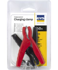 GYS CHARGING CLAMPS 60A-XS (PAIR) - Blister EAN3154020071872 Зарядные устройства и стартеры