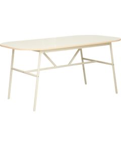 Ēdamgalds DESMOND 160x90xH76cm, bēša Ēdamistabas mēbeļu komplekti