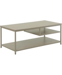 Kafijas galdiņš DIMITRA 100x50xH40cm, pelēks Jaunumi -Dārzam