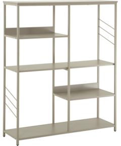 Plaukts DIMITRA 100x30xH124cm, pelēks Jaunumi -Dārzam