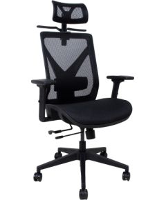 Darba krēsls MIKE melns siets Jaunumi -Dārzam
