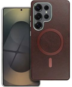 Чехол Fusion Gentalman Mag cover для Samsung S948 Galaxy S26 Ultra | MagSafe | коричневый Чехлы - альтернативные