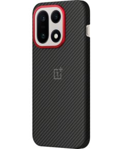 Aramīda magnētiskais maciņš priekš OnePlus 15 5G melns Neoriģinālie Maciņi