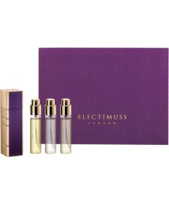 Set Electimuss: Nero Collection - Black Caviar, Parfum, Unisex, 10 ml + Nero Collection - Capua, Parfum, Unisex, 10 ml + Nero Collection - Mercurial Cashmere, Parfum, Unisex, 10 ml Dāvanu komplekti