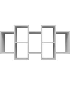 Top E Shop Wall-hung bookcase Bilbao 7.0 Wall Shelves White Новинки Для дома и сада 
