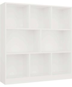 Top E Shop FIESTA 8P WHITE BOOKCASE Jaunumi -Dārzam