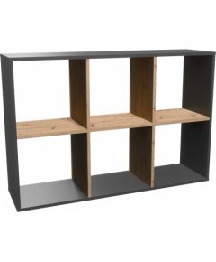 Top E Shop Topeshop MALAX 2X3 ANT/ART living room bookcase Jaunumi -Dārzam
