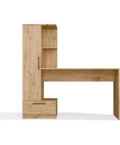 Top E Shop COSMO Oak Artisan Desk + Bookcase Set Новинки Для дома и сада 