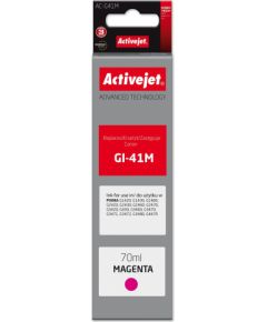 Activejet AC-G41M Ink bottle for Canon printers, Replacement for Canon GI-41M 4544C001; Supreme; 70 ml; purple Чернила для принтера