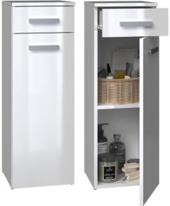 Top E Shop Topeshop NEL V DS BIEL POŁ bathroom storage cabinet White Jaunumi -Dārzam