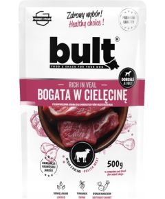 BULT Saszetka mielonka bogata w cielęcinę karma mokra dla psa 500g Suņu barība